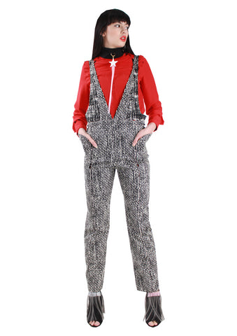 Plunge Red Jumpsuit A/W17