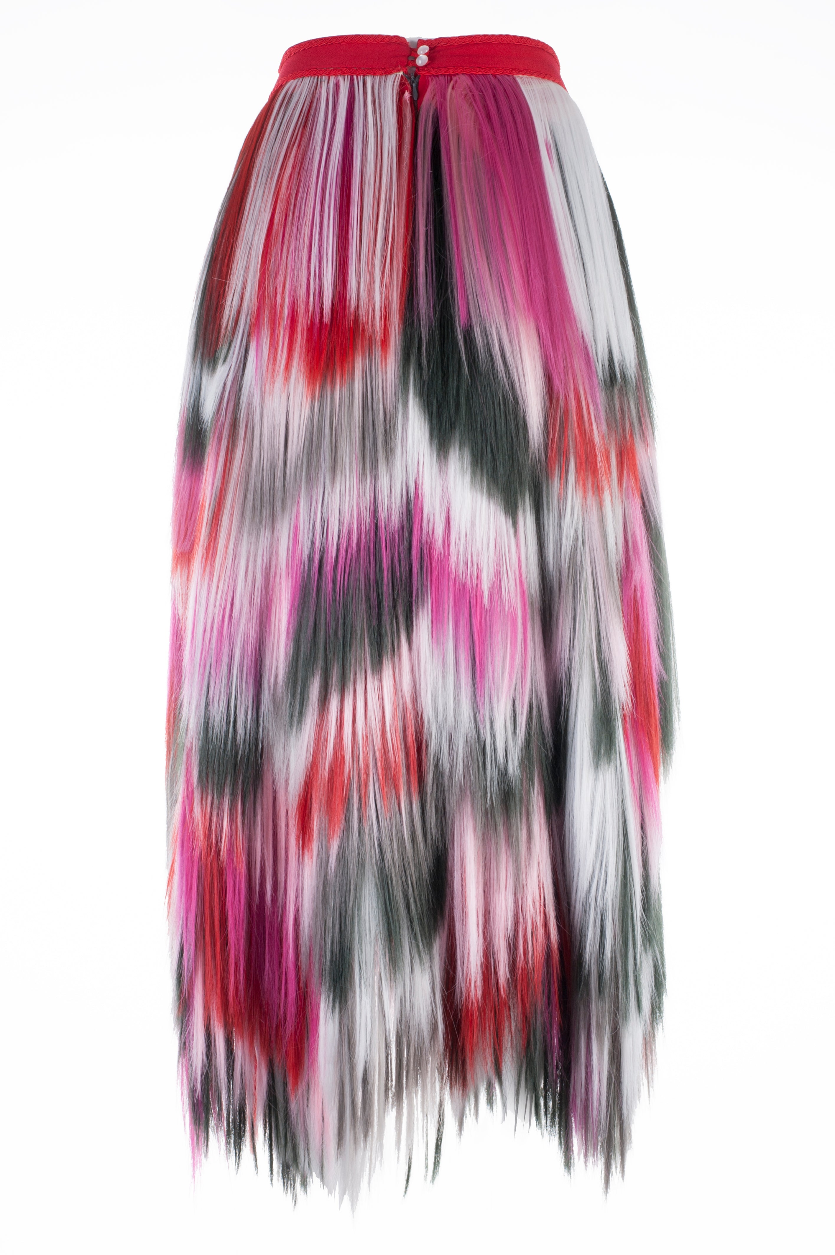 Pink Shade Signature Long Skirt A/W 17 Krasimira Stoyneva