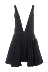 Plunge Black Dress A/W17