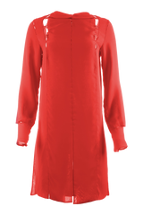 Long Red Blouse A/W 17